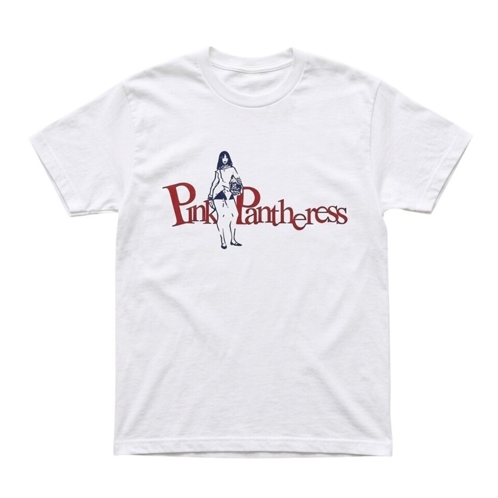 PinkPantheress Graphic T-Shirt White Cotton Unisex Short Sleeve Logo Tee